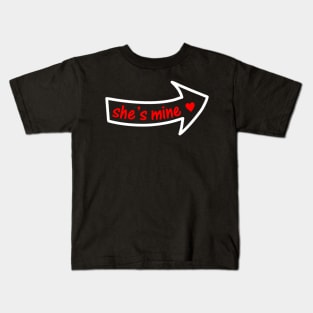 she's mine Kids T-Shirt